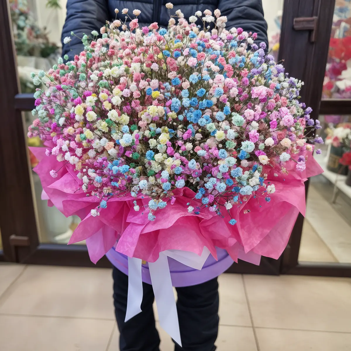 Букет гипсофиллы